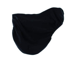 Rhinegold Fleece Saddle Cover-Black