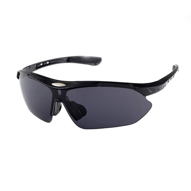 Polarized Cycling Sun Glasses Outdoor Sports Bicycle Glasses Bike Sunglasses(black)