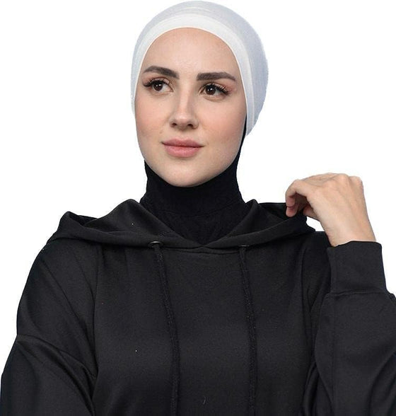 women stretchable cotton under hijab cap, bone under scarf for Muslim woman, hijab inner