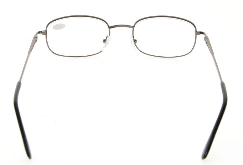 Eyekepper Metal Frame Spring Hinged Arms Reading Glasses 4 Pairs