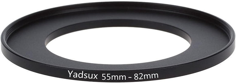 55mm to 82mm Step Up Ring, for Camera Lenses and Filter,Metal Filters Step-Up Ring Adapter,The Connection 55MM Lens to 82MM Filter Lens Accessory