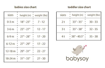 Babysoy Comfy Basic Footie Pants Unisex 2 Packs (3-6 Months, Tea/Choc)