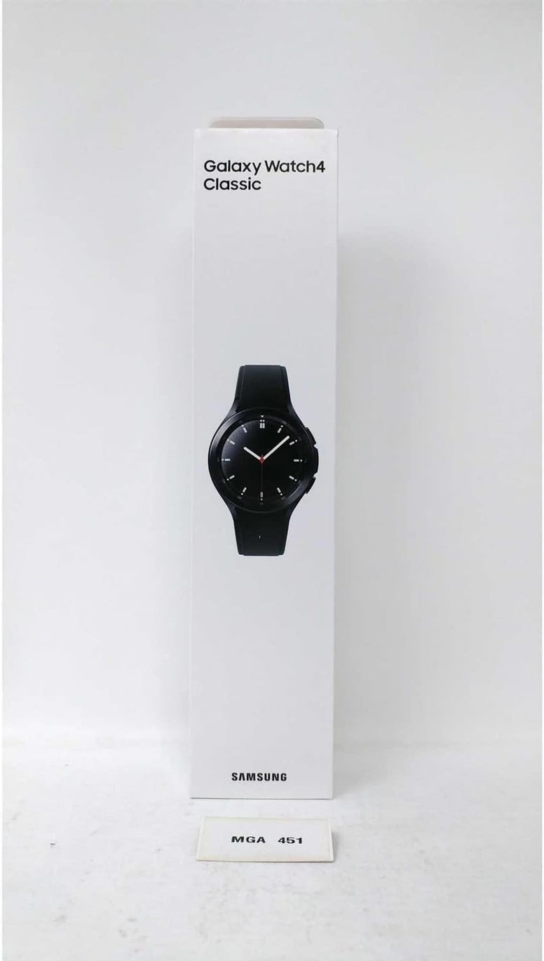 SAMSUNG Galaxy Watch 4 Classic 42mm Smartwatch GPS Bluetooth WiFi (International Version) (Black)