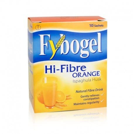 FYBOGEL Ispaghula Husk Hi-Fibre Orange Drink