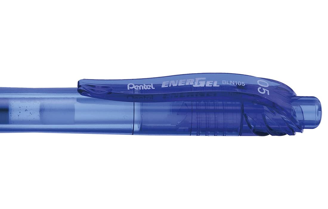 Pentel Energel X Retractable Roller Gel Pen, Violet, Fine (Bln105-C)