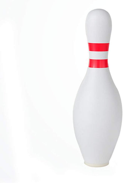 Garneck Bowling Pin Bank Unbreakable Plastic Coin Bank Unique Design Money for Kids Tollder (White)