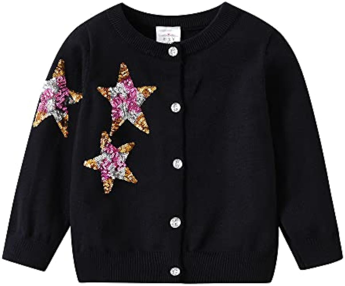 VIKITA Little Girls Cute Flower Long Sleeve T-Shirt Top for 1-8 Years