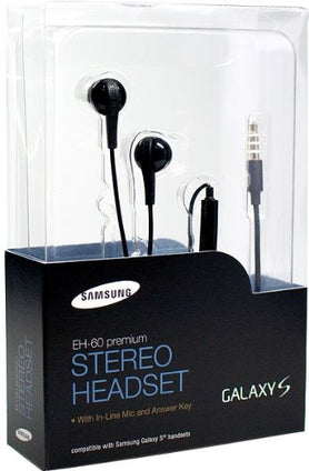 Samsung Wired Stereo EHS60 Serious Sound Earbud 3.5mm universal headset with In-Line Multi-Function Answer/Call Button EHS60ANNBEGSTA