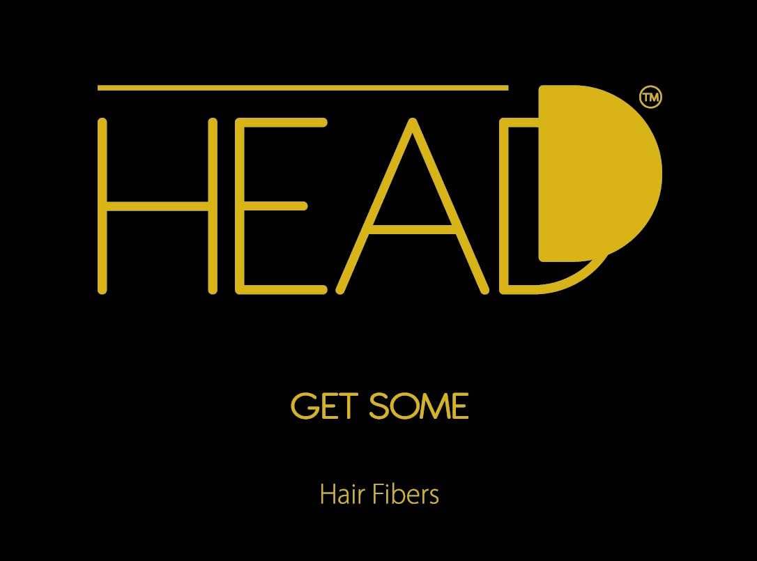 HEADD (BLACK) | Hair Fibres for men and women | Thicker Hair | Lightweight | Waterproof | Windproof | No more clumps | 27.5g | The sexiest way to fuller hair!!