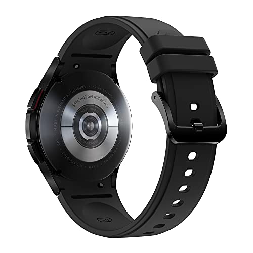 Samsung Galaxy Watch4 Classic, Round Bluetooth Smartwatch, Wear OS, Rotating Bezel, Fitness Watch/ Tracker, 42 mm, Black