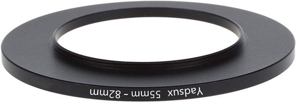 55mm to 82mm Step Up Ring, for Camera Lenses and Filter,Metal Filters Step-Up Ring Adapter,The Connection 55MM Lens to 82MM Filter Lens Accessory