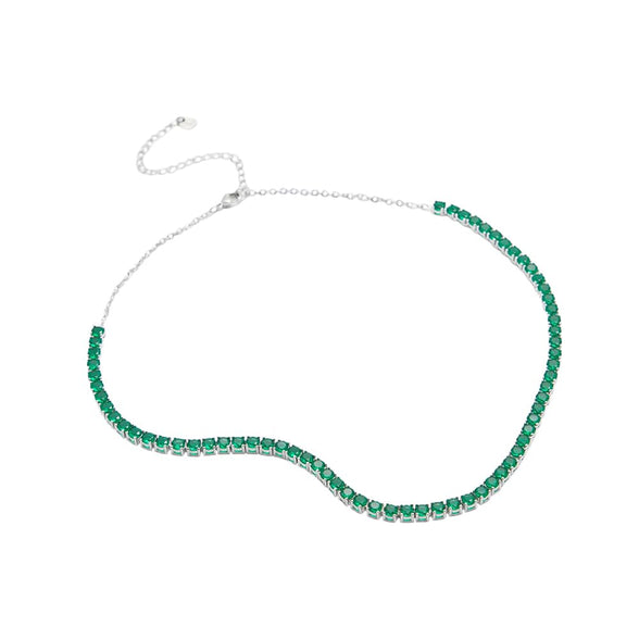 Aldo Womens Dark Green Perina Necklace One Size