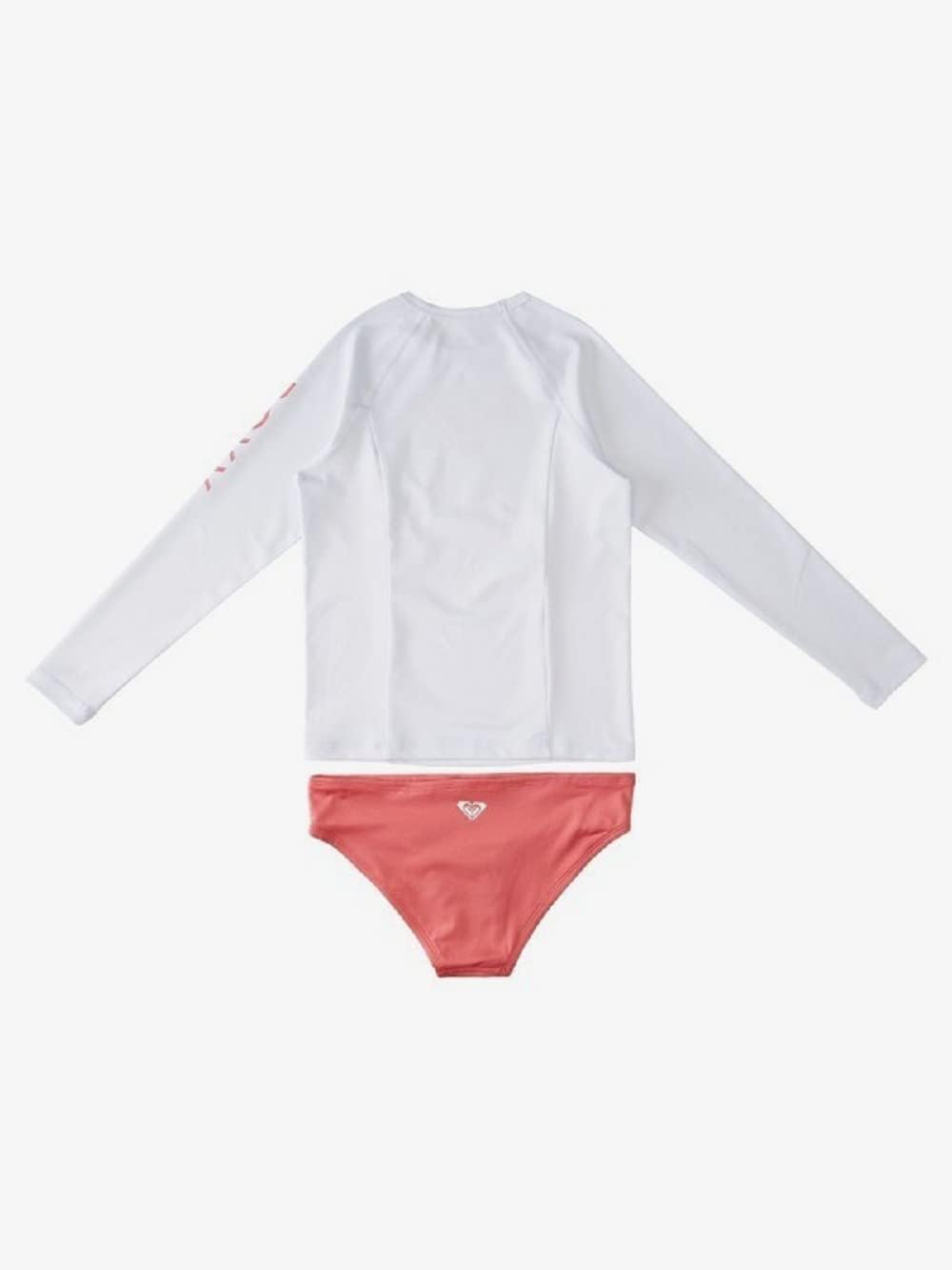 Roxy Girls Whole Hearted Long Sleeve Rashguard Set