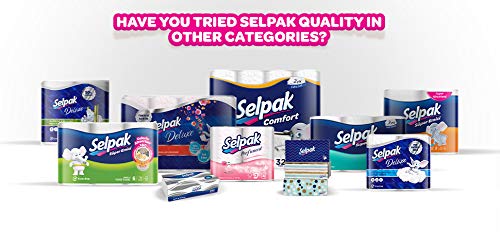 Selpak 3 Ply Toilet Paper 12 Rolls 140 Sheets