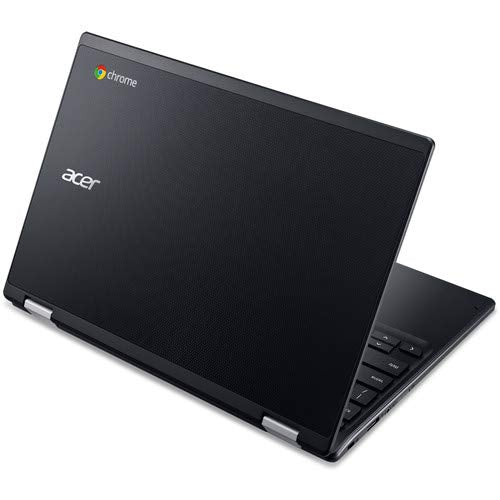 Acer R11 Convertible 2-in-1 Chromebook in Black 11.6in HD Touchscreen Intel N3060 1.6Ghz up to 2.48GHz 4GB RAM 32GB SSD, Webcam, Bluetooth, Chrome OS (Renewed) Chrome OS