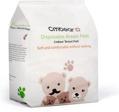 Mumoo Bear Breastfeeding Patches Nursing Pads 108 Pack Disposable Waterproof Non-Slip Breastfeeding Pads