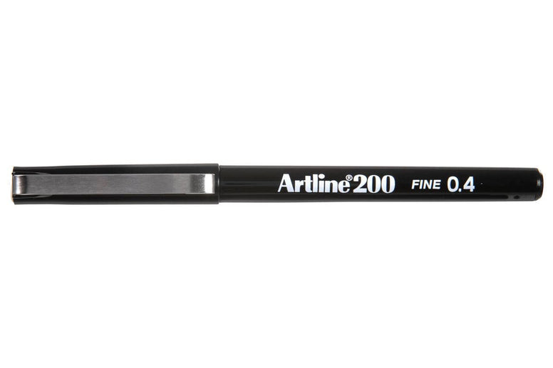 Artline 200 Technical Drawing Fineliner), Black Pen