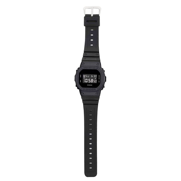 Casio G-Shock Digital Dial Resin Band Watch, DW-5600BB-1DR