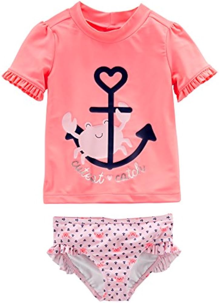 Simple Joys by Carter's Girls' Assorted Rashguard Sets