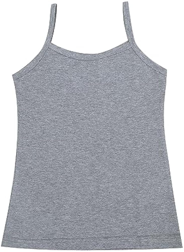 D'chica Girls Undershirt Cotton Camisoles Shelf Bra Layering Cami