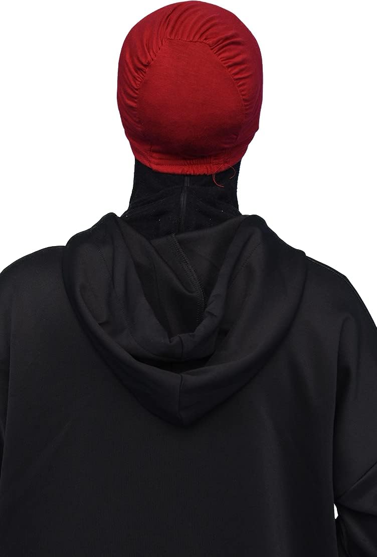 women stretchable cotton under hijab cap, bone under scarf for Muslim woman, hijab inner