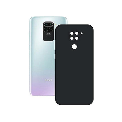 Xiaomi Redmi Note 9 Case Cover Slim Flexible Soft With Camera Protection Bump Back For (Black) By Nice.Store.Uae