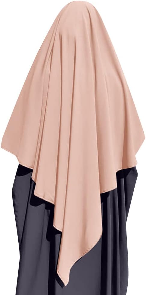 IBTOM CASTLE Women Muslim Abaya Hijab Dubai Middle Head Scarf Long Khimar Ramadan Eid Prayer Hijab Wrap Burkas Islam Niqab