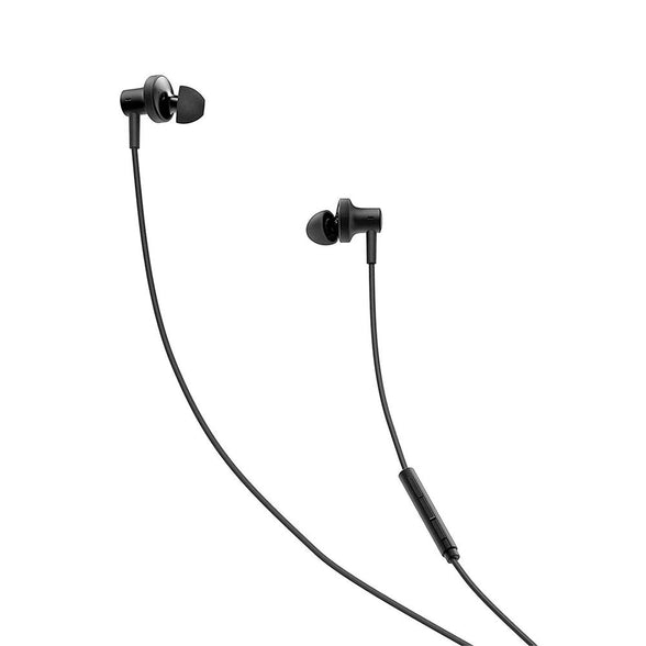 Xiaomi Mi Wired Universal In Ear Headphones Pro 2 Polished Exterior with Remote Control and Microphone, Graphene Diaphragm and Dual Driver Braided Wire Microphone Clearer Calls 3.5 mm Black, ZBW4423TY