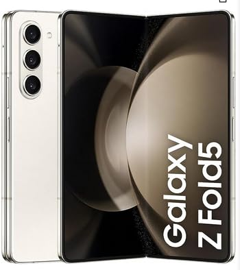 Samsung Galaxy Z Fold 5 Dual SIM Cream 12GB RAM 256GB 5G - Middle East Version