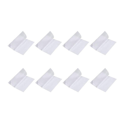 Healifty 8pcs Repair Patch Clear Iron on Patches Waterproof TPU Patches for Tent Kayak Clothing Arts Crafts Iron on Repair Kit