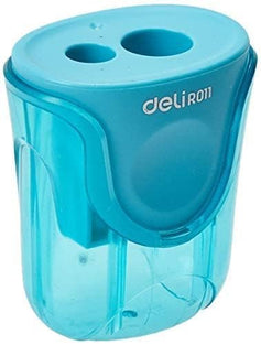 Deli Pencil Sharpener Long Lasting Steel Blade, Assorted Color, Er01100