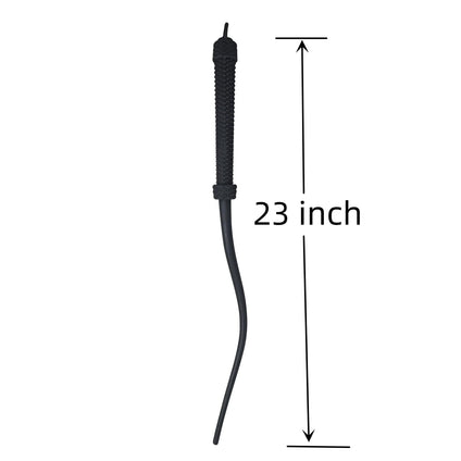 YICHI Rubber Whip Equestrianism Riding Crop