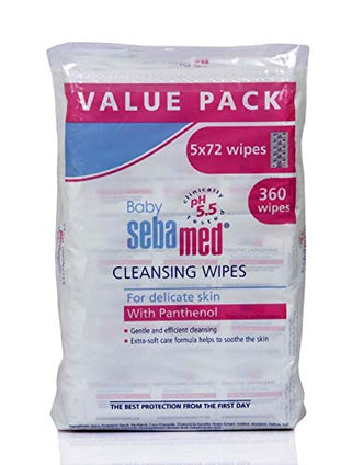 Sebamed Baby Wet Wipes 5x72'S