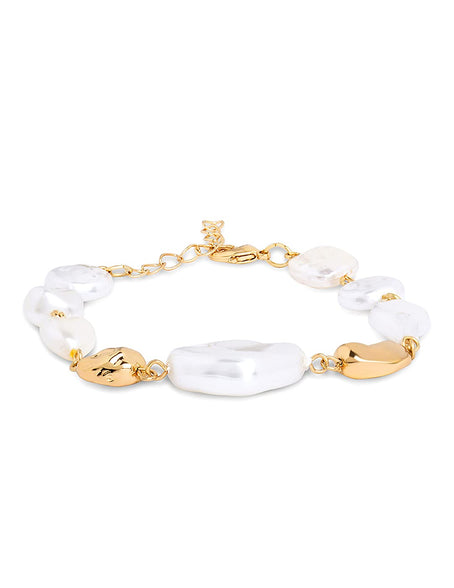 Zaveri Pearls Gold Tone Set of 3 Contemporary Bracelets-ZPFK10872