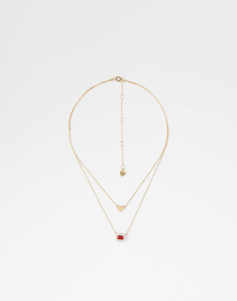 ALDO women necklace 23valaever, red, 23valaever-600, valaever, standard