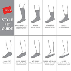 Hanes Little Girls Premium No Show Socks