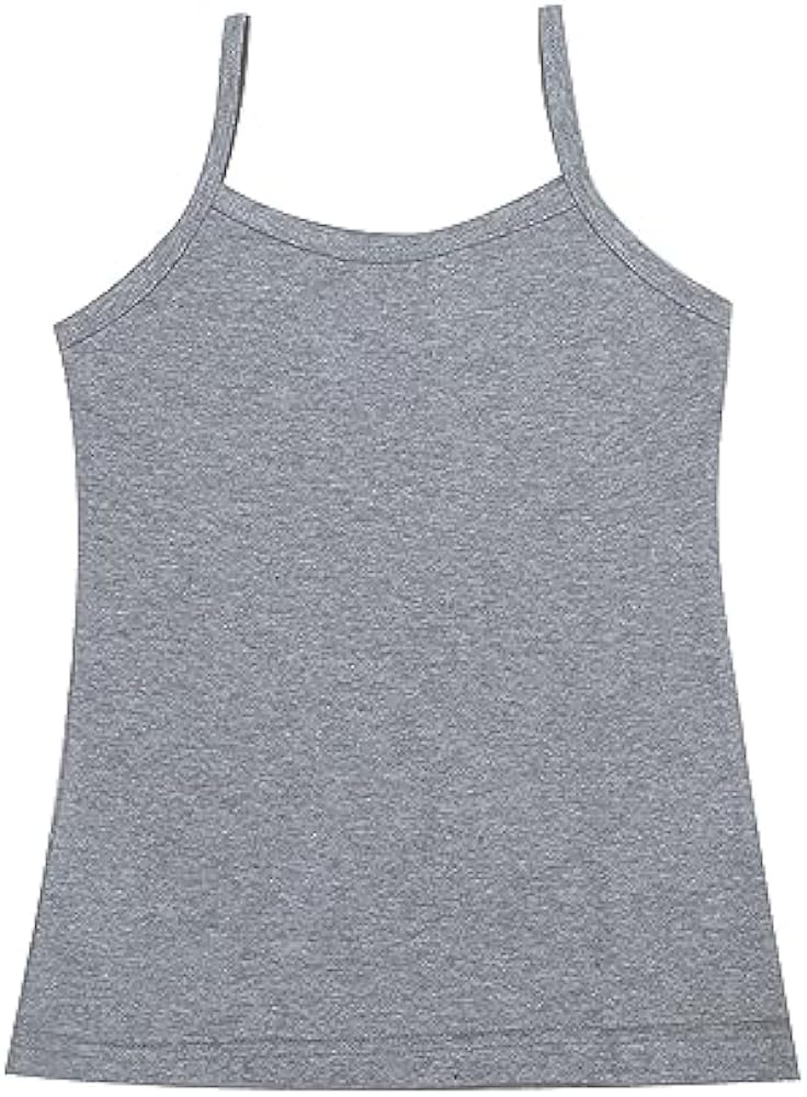 D'chica Girls Undershirt Cotton Camisoles Shelf Bra Layering Cami