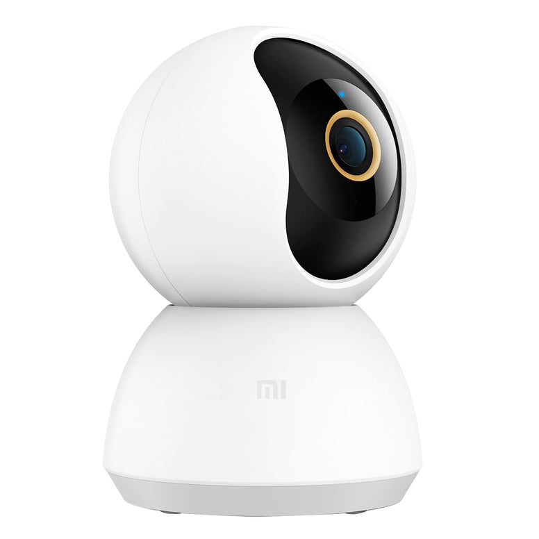 Xiaomi Smart Camera C300- 2K Ultra-clear HD Resolution 360 Degrees pan-tilt zoom view with AI Human Detection F1.4 Large Aperture and 6P Lens Two-way call supported, White