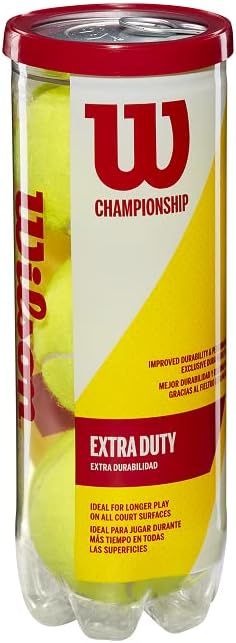 Wilson Championship Regular and Extra Duty Tennis Balls