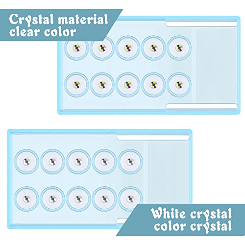 Artificial Crystal Tooth Ornaments, 4 Boxes Teeth Jewelry Gems Kit for DIY Amateur of Nail and Teeth Decoration, Reflective Teeth Ornament Decor