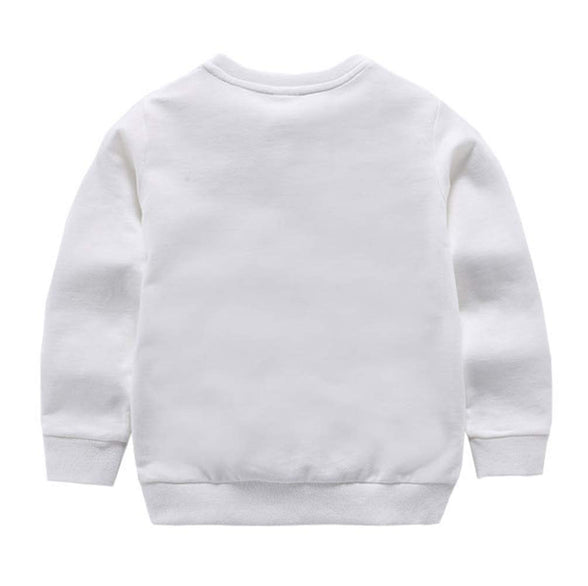 DCUTERQ Boys' Crewneck Thin Sweatshirt Girls Sport Long Sleeve Cotton Pullover Tops Kids Toddler Solid T-Shirt
