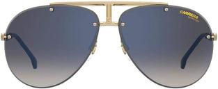 Carrera Unisex-Adult Carrera 1032/S Sunglasses, Black Gold, 62
