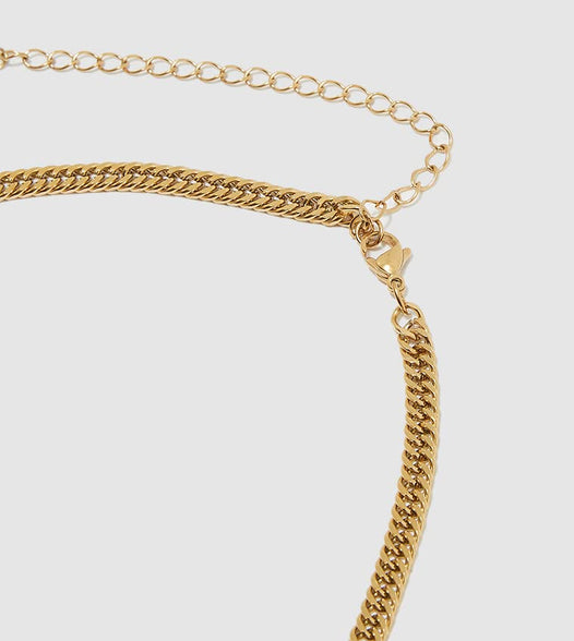 Aldo Women's Laricis Chain Necklace, Gold, Standard