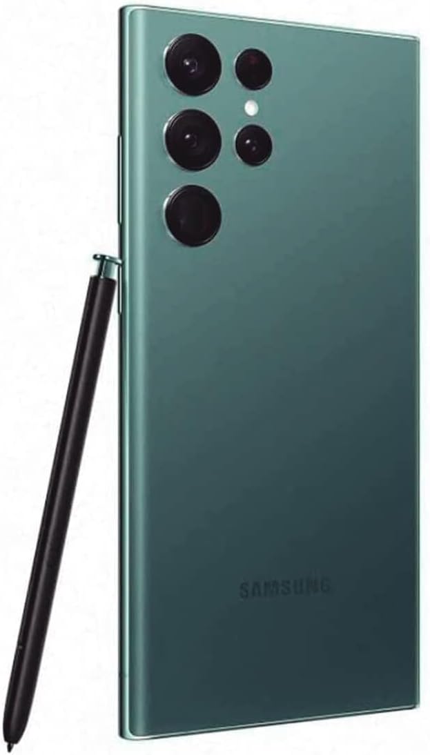 Samsung Galaxy S22 Ultra 5G Mobile Phone 256GB SIM Free Android Smartphone Green- International Version