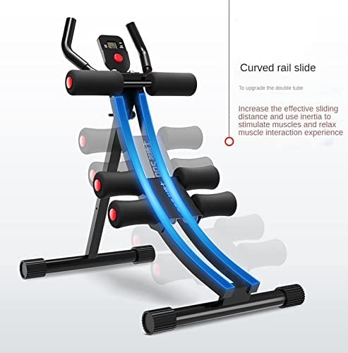 Exercise Fitness Equipment Multifunction Abdominal Machine Adjustable Beautify Waist Machine Muscle Training Abdominal Crunch Coaster Home Fitness Equipment