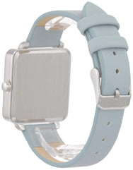 Nine West Women's Japanese Quartz Dress Watch with Faux Leather Strap