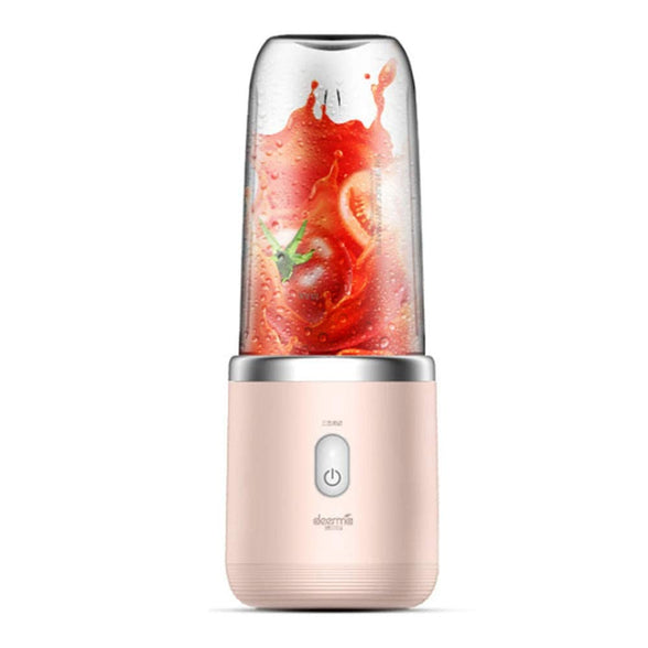 Deerma Xiaomi NU05 Automatic Multipurpose Mini USB Rechargable Wireless Electric Portable Juice Blender, 400ml