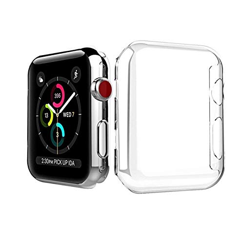 MARGOUN 2-Pack Clear Protective Cases for Apple Watch 44mm (iWatch 6 SE 5 4)