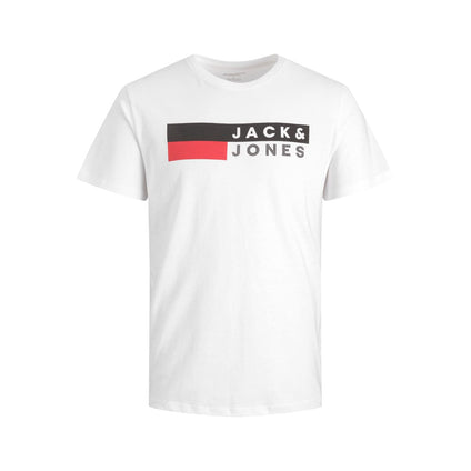 Jack & Jones Boy's Logo Short-Sleeves Play4 JUNIOR T-Shirt 8Y