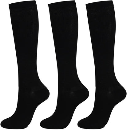 Compression Socks Women Base Layers & Compression Socks for Outdoor Sports 3Pairs